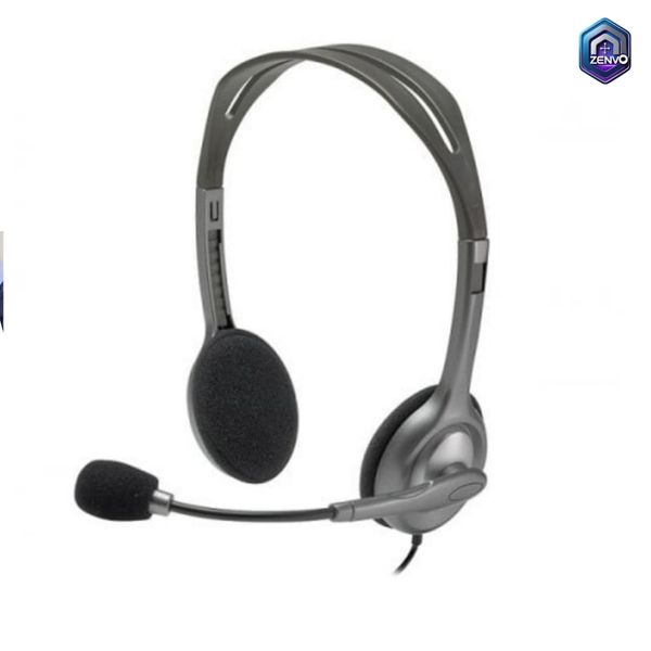 Logitech H111 Stereo Headset with Single 3.5mm Noise-Canceling Mic