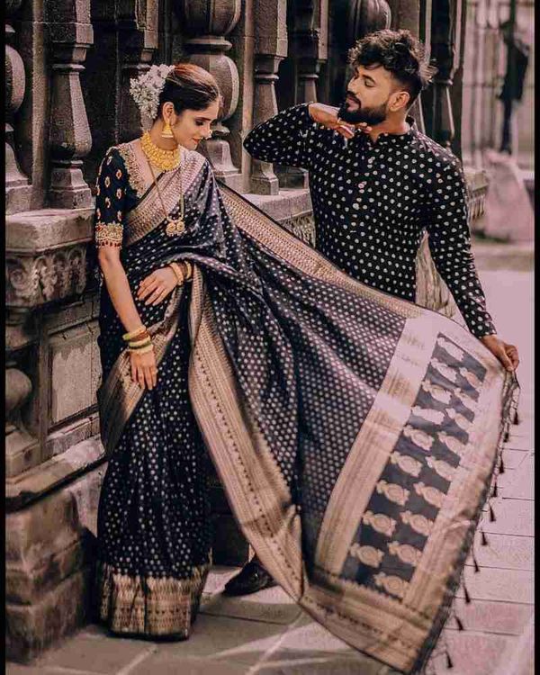 Sharee Panjabi Couple Set