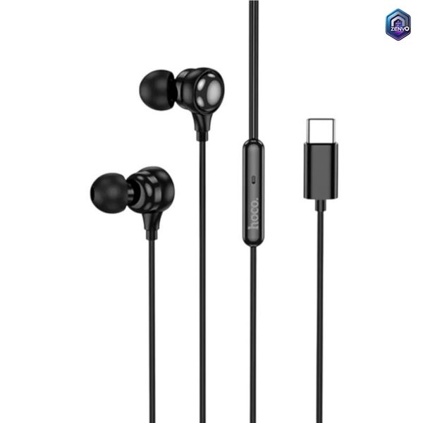 Hoco M116 Type-C Universal Headset – Black