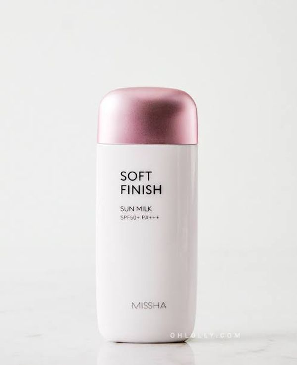 Missha Soft Finish Sun Milk SPF50+ PA+++