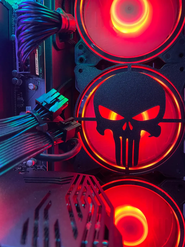 The Punisher Lüftergitter 120mm PC Fan Grill