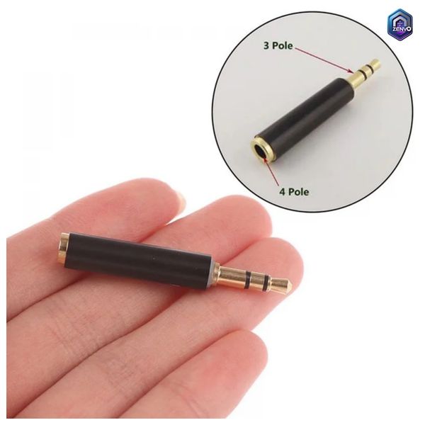 Microphone Converter (Straight)- No Need Battery for Lifetime