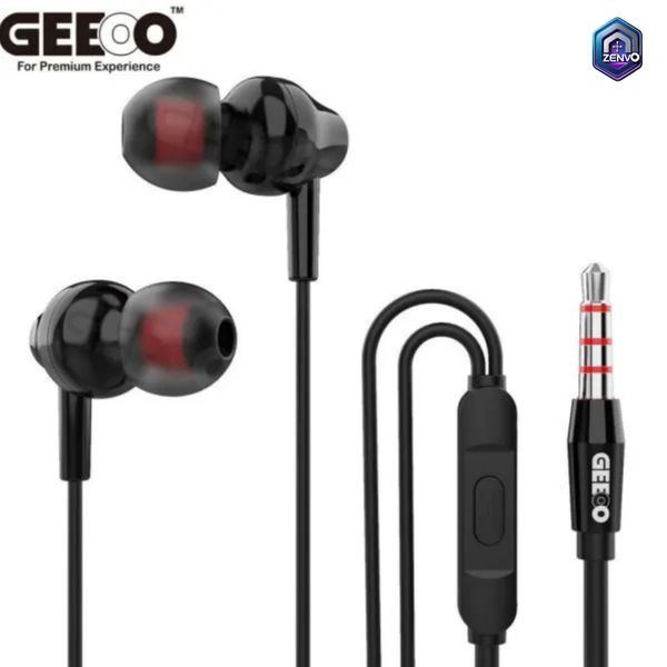 Geeoo X10 3.5mm In-Ear Wired Earphone
