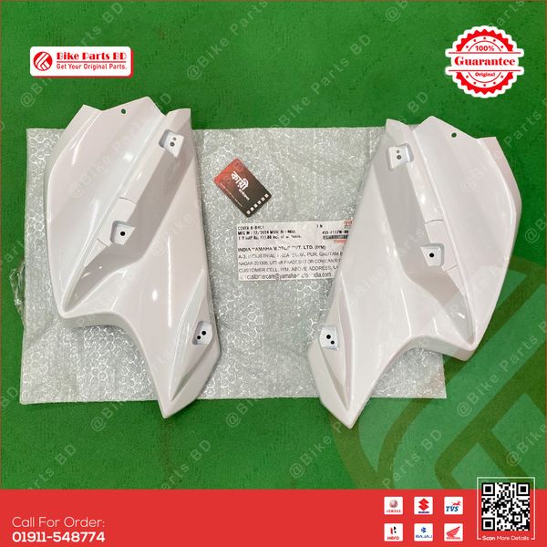7/8 Part for Yamaha Fazer V1 White Color bike.