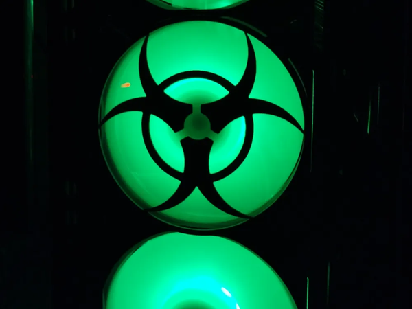 BIOHAZARD - 120mm PC fan Grill