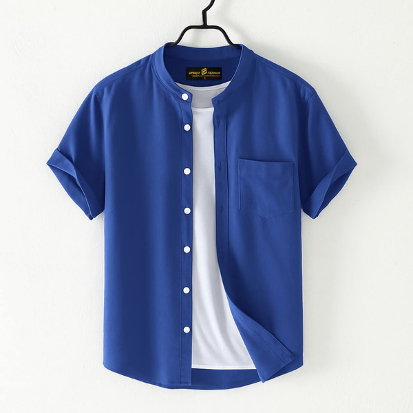 Fashionable half-sleeve shirt for men