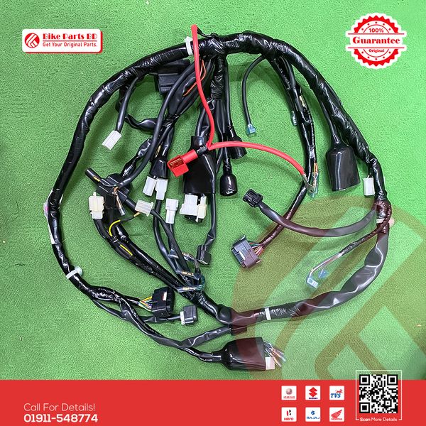 Harness Wiring Assy for Yamaha FZS V3 bike.