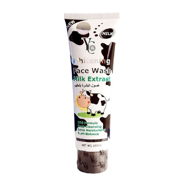 YC Whitening Face Wash Milk Extract 100ml