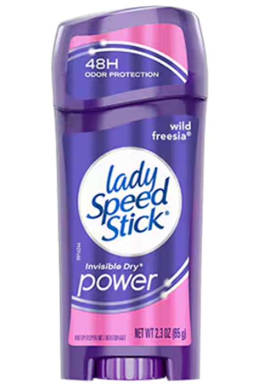 Lady Speed Stick INVISIBLE DRY® POWER (Wild Freesia) 2.3 ounce,65gm