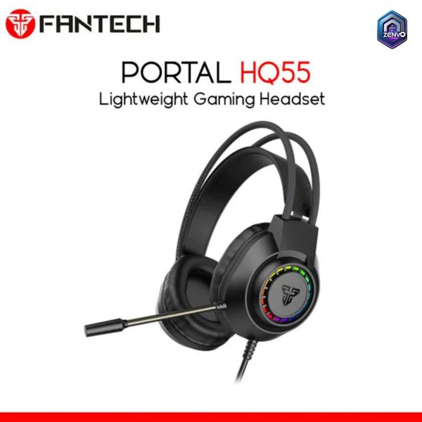 Fantech PORTAL HQ55 RGB Gaming Headphone