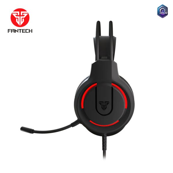 Fantech FLASH HQ53 Lightweight Gaming Headset – Black