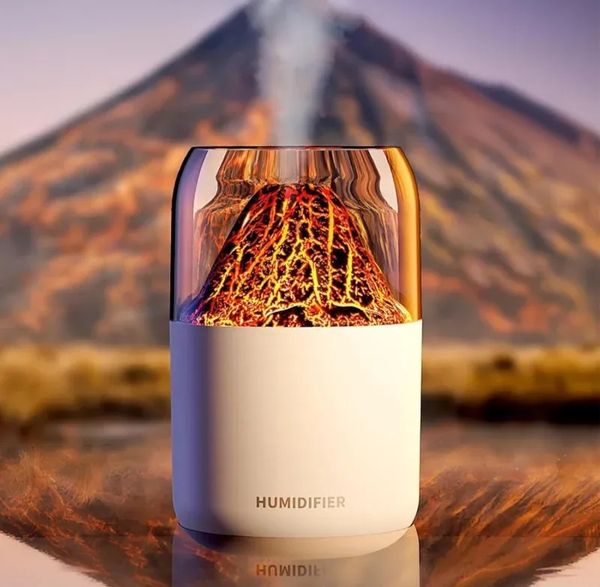 H05 Volcano Air Humidifier with Night Light – 180ML