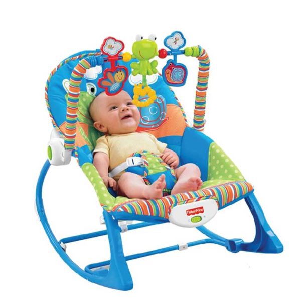 Ibaby Infant to Toddler Rocker – Soft & Safe Baby Chair