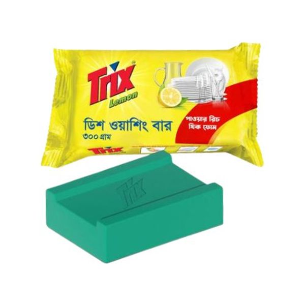 Trix Dish Washing Bar Lemonট্রিক্স ডিশ ওয়াশিং বার লেবু