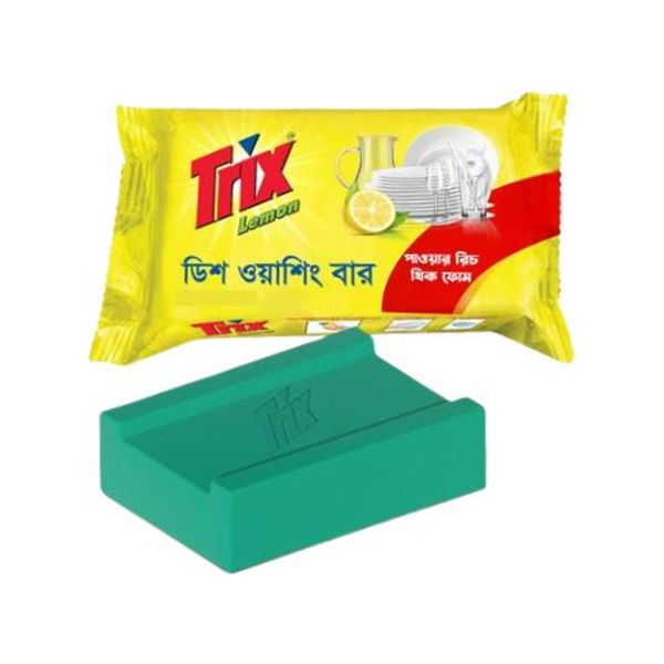 Trix Dish Washing Bar Lemonট্রিক্স ডিশ ওয়াশিং বার লেবু