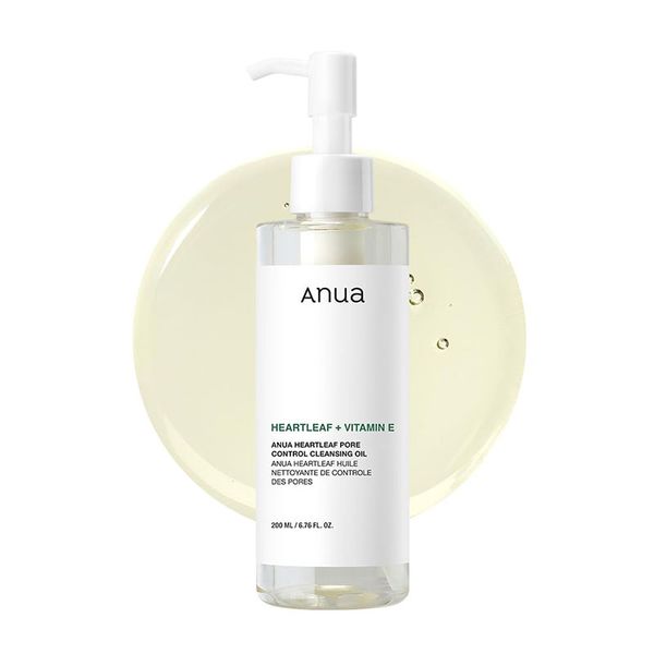 AnuaHeartleaf + Vitamin E Pore Control Cleansing Oil Mild