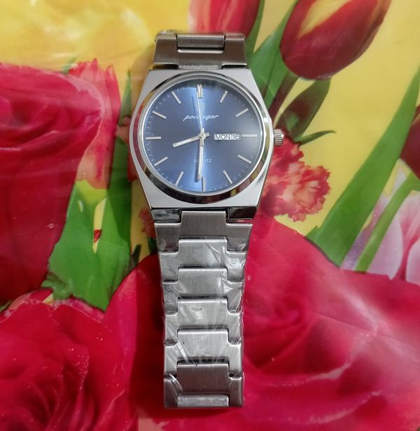 POEDAGAR 930 Men's New Luxury Luminous Date Week Stainless Steel Quartz Watch For Men - Image 9