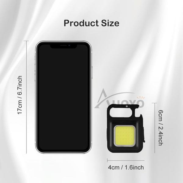Auoyo Mini LED Flash-light Work Light