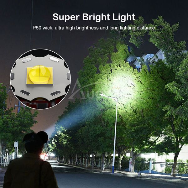 Auoyo LED Headlamps P50 Headlight Fla - Image 9