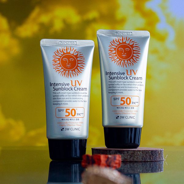3W Clinic Intensive UV Sunblock Cream SPF50+ Pa+++