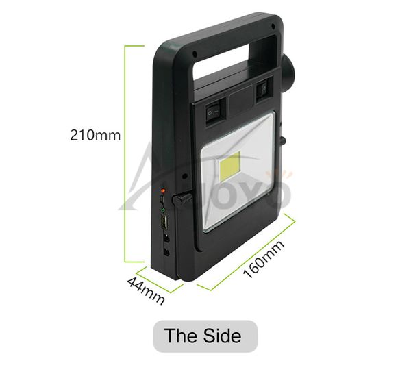 Auoyo Portable Solar Panel Light Solar - Image 2