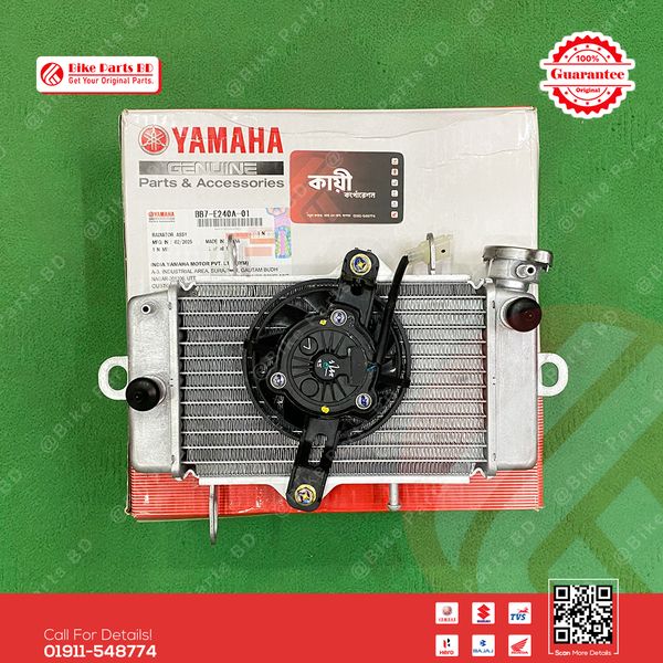 Radiator Assy-BB7E240A01 for Yamaha R15 V2 bike.