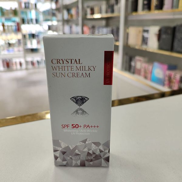 3W Clinic Crystal White Milky Sun Cream SPF 50+ PA+++