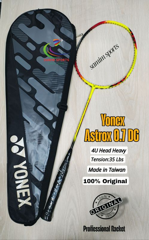 Yonex Astrox 0.7 DG Badminton Racket (4u/ G5) Made in Taiwan