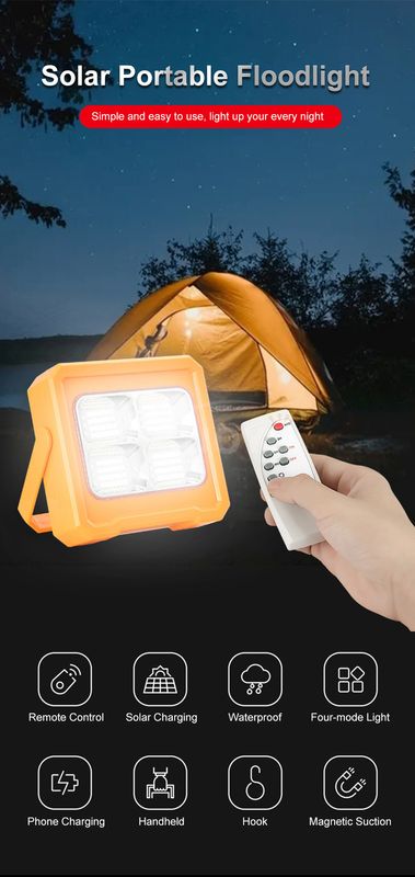 =999
Auoyo LED Solar USB Rechargeable Waterproof Handheld Portable Spotlight - Image 7