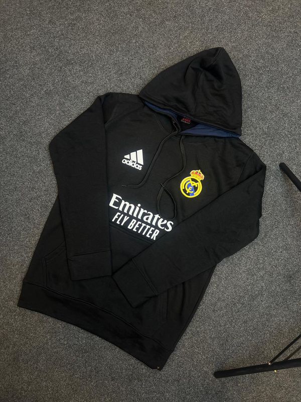Real madrid  black hoodie
