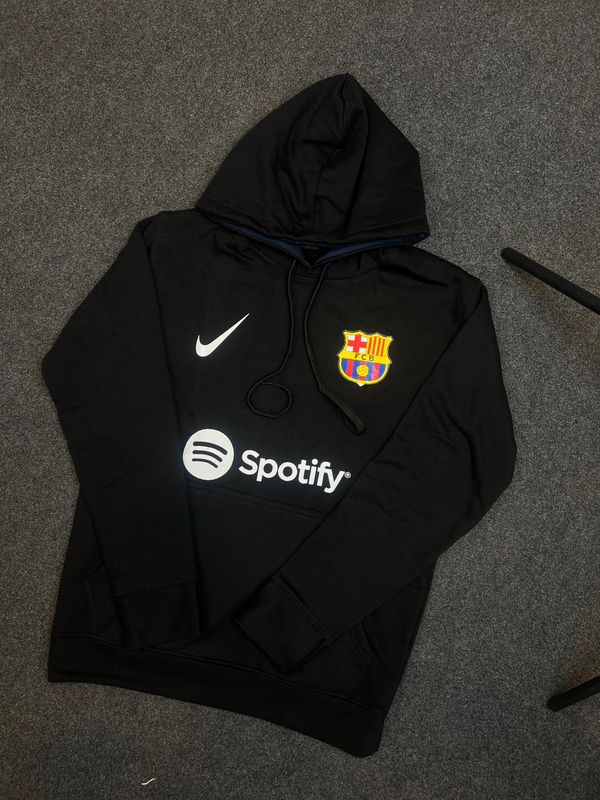 fc Barcelona  black hoodie