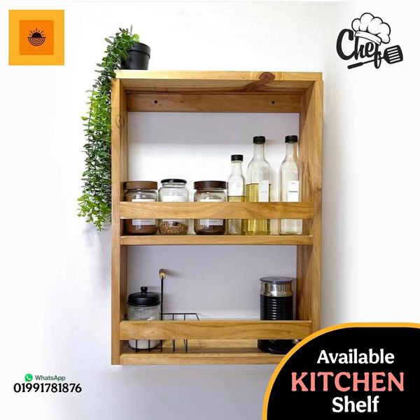 Box type kitchen shelf. 31