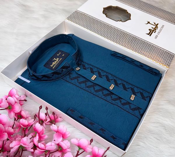 PREMIUM EMBROIDERY PANJABI || đŠĩâ¨