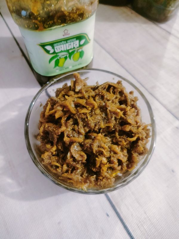 Mango Julienne Pickle- আমের ঝুড়ি আচার