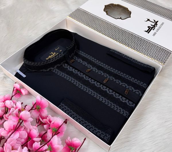 PREMIUM EMBROIDERY PANJABI || đŠĩâ¨