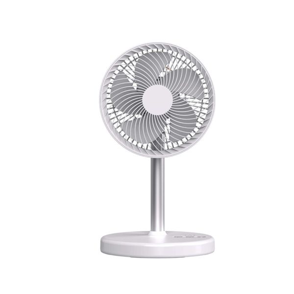P6 Rechargeable USB Desktop Fan-White