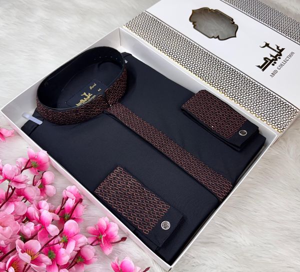 PREMIUM EMBROIDERY PANJABI || đŠĩâ¨