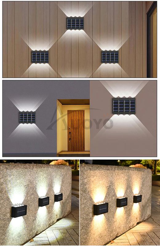 Auoyo 2LED10LED Solar Wall Light - Image 15