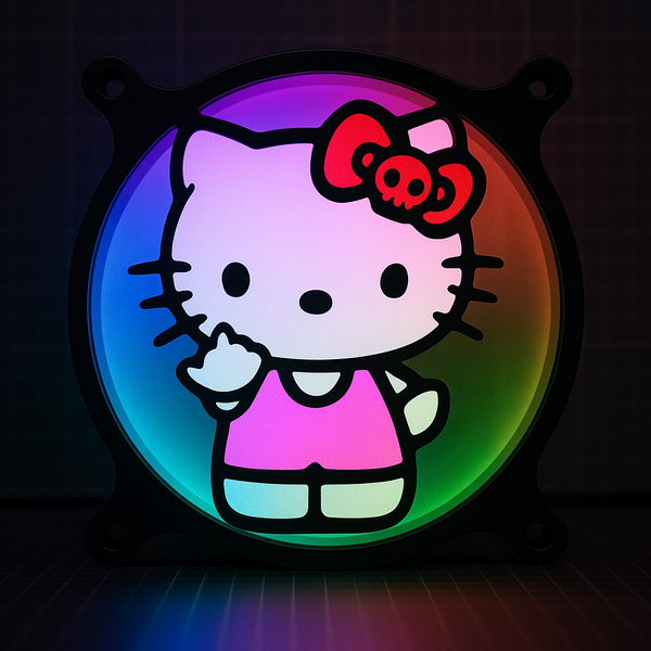 Kitty Kuromi Fan Grill