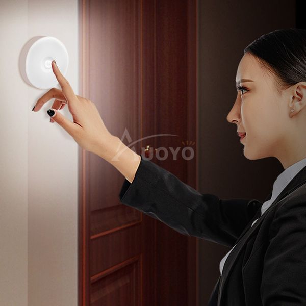 Auoyo LED Night Light Motion-Sensing Lamp Portable Night Lamp - Image 8