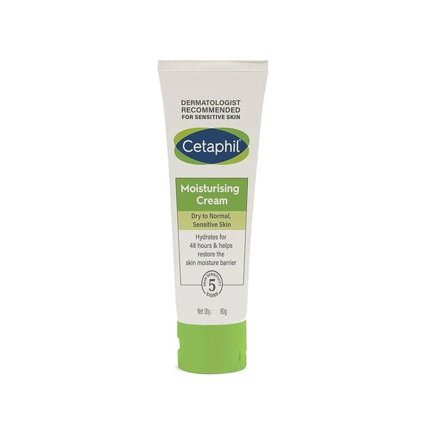 Cetaphil Moisturising Cream (Dry To Normal Sensitive Skin) 80g