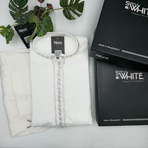 All White Panjabi