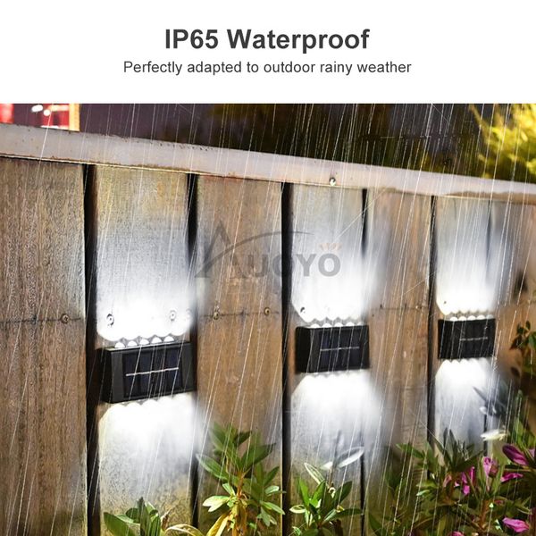 Auoyo 2LED10LED Solar Wall Light - Image 8