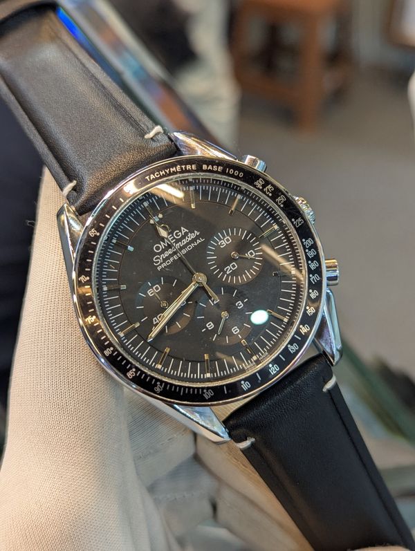 Omega Three Chrono Belt Full Black