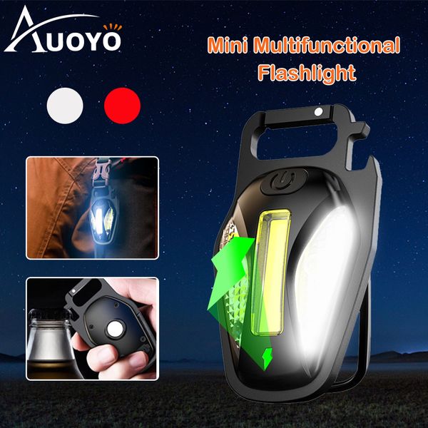 Auoyo Mini LED Flas-hlight Portable Multi
