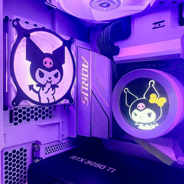 Hello Kitty Face PC Fan Grill