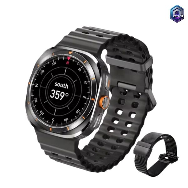 S7 Ultra Advanced Sports Smart Watch – Black