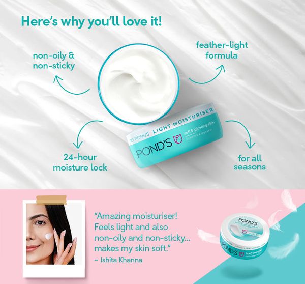 Fresh Glow Light Moisturiser With Vitamin E +Glycerine 100ml - Image 2