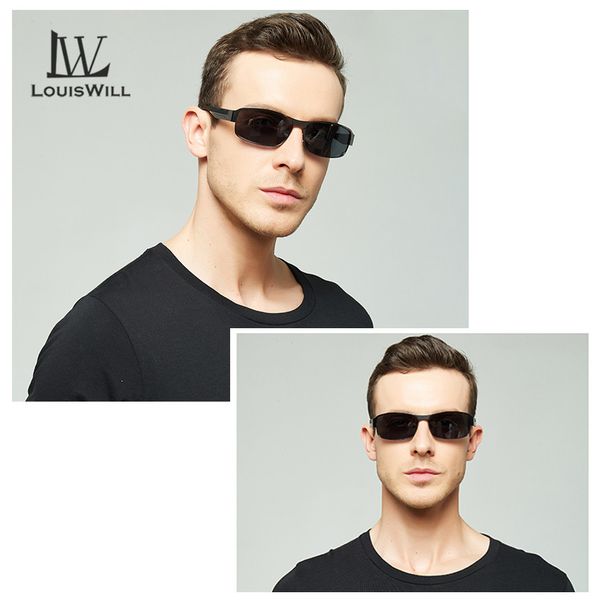 LouisWill Men Glasses Outdoor Sports Glasses - Image 3
