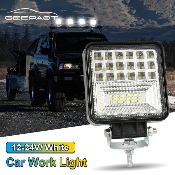 Geepact 45 LED Spotlight Headlight for Car/ Boat /Truck/ Motorcycle/ Construction - Image 2
